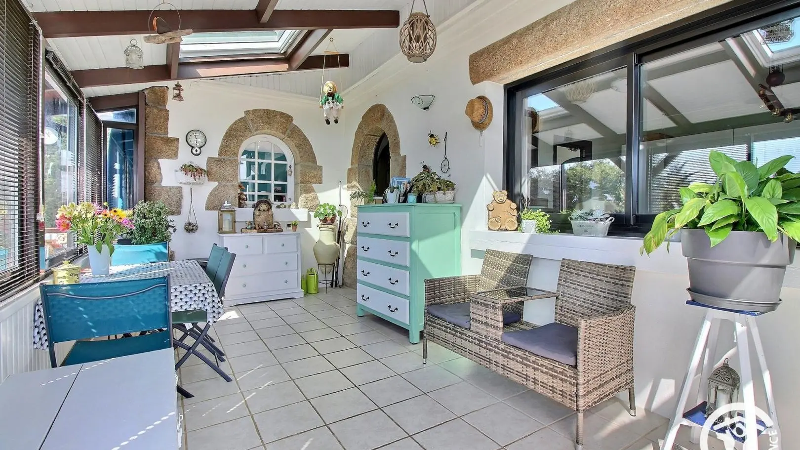 Chambres d'hôtes_La Maison du Blavet_véranda_Saint-Barthélemy©Gîtes de France Morbihan