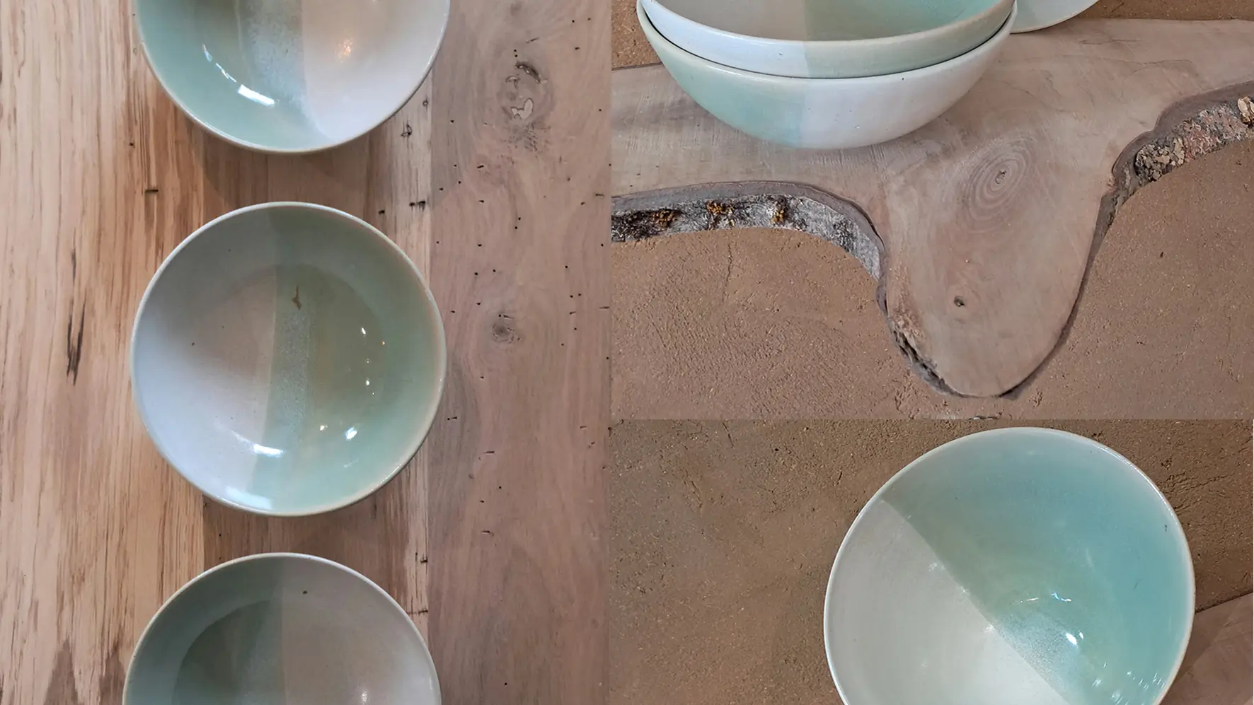 Coupelles et saladiers