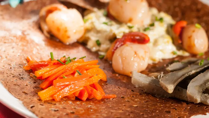 galette aux saint-jacques