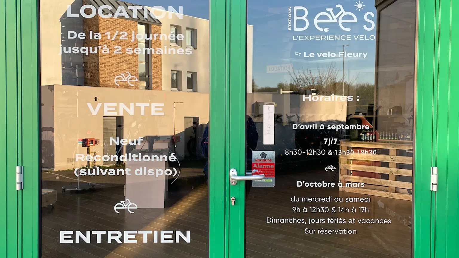 Entrée magasin
