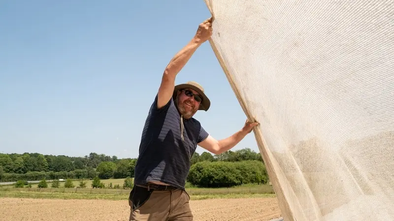 maraicher bio - exploitant - Gourhert - Ploërmel