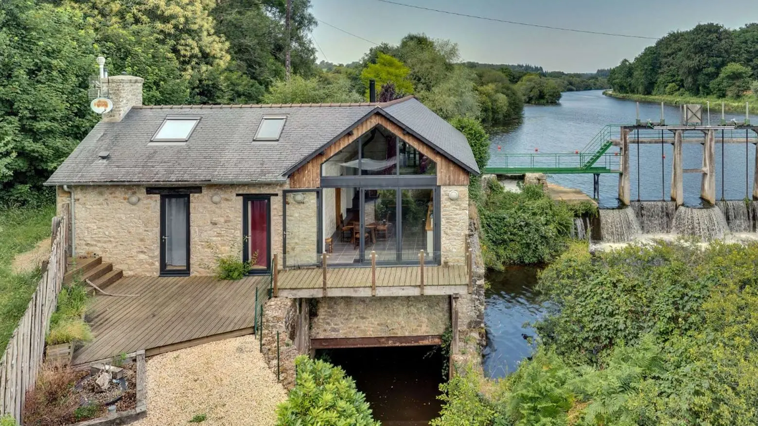 Gîte Moulin de Tréblavet extérieur - MELRAND_Vallée du Blavet