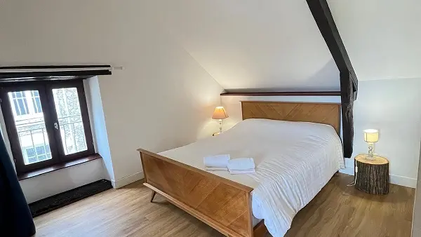 Gîtes_Domaine Lann Kerhuerh_La Chapelle-Neuve_Camelias_chambre_Vallée du Blavet