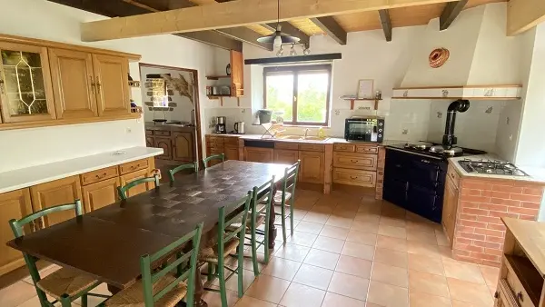 Gîtes_Domaine Lann Kerhuerh_La Chapelle-Neuve_Camelias_cuisine_Vallée du Blavet