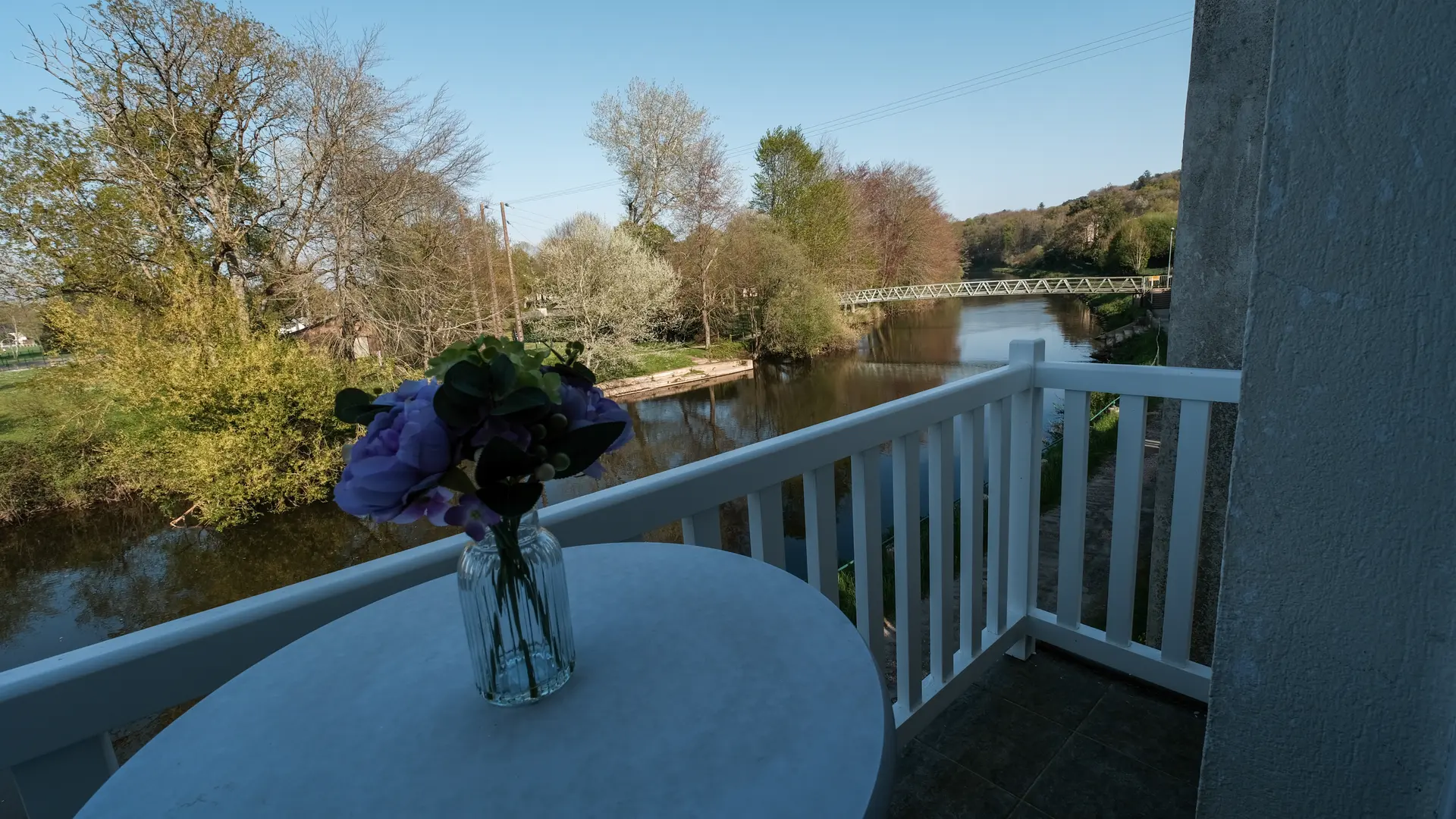 Terrasse Le Balcon de l'Oust