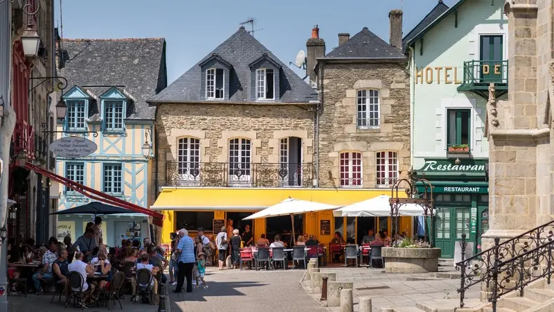 Josselin - Centre historique - Morbihan - Bretagne