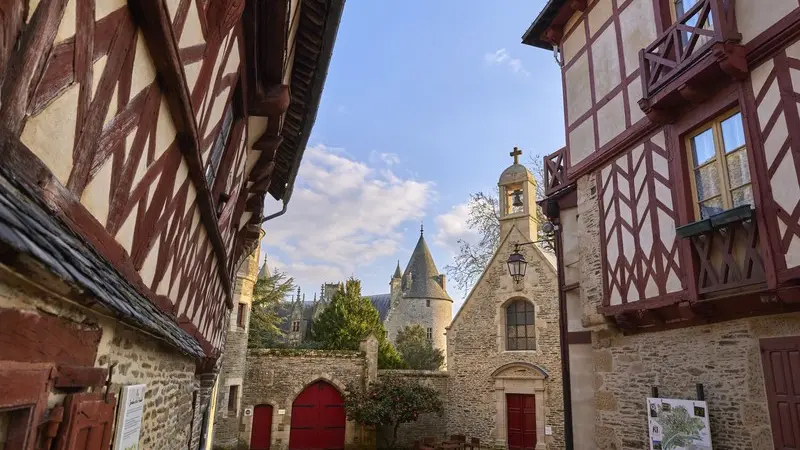 Josselin - Centre historique - Morbihan - Bretagne