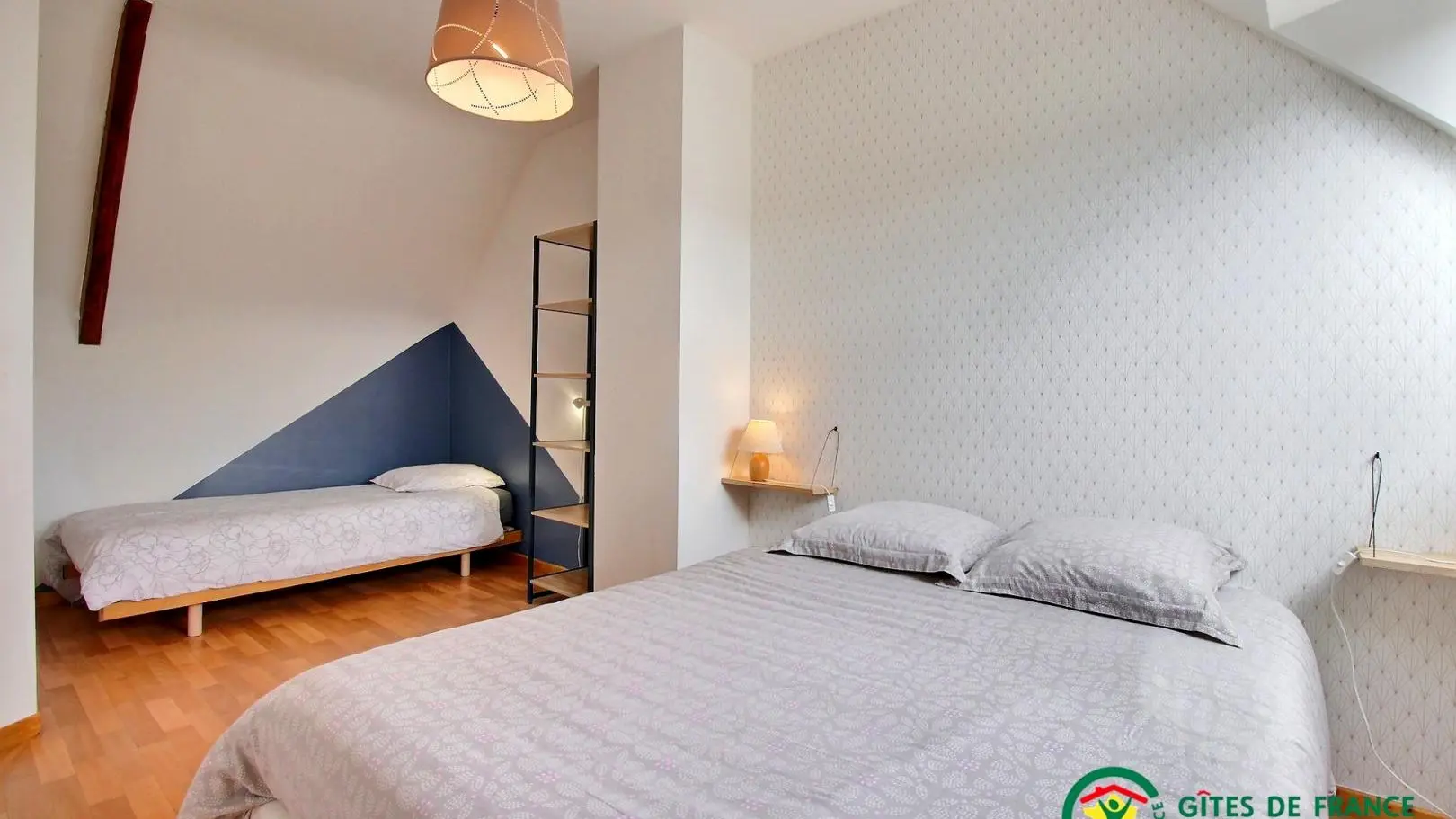 Location vacances_Gîte de Coët Kerven_chambre2_Melrand_Vallée du Blavet©Gîtes de France Morbihan