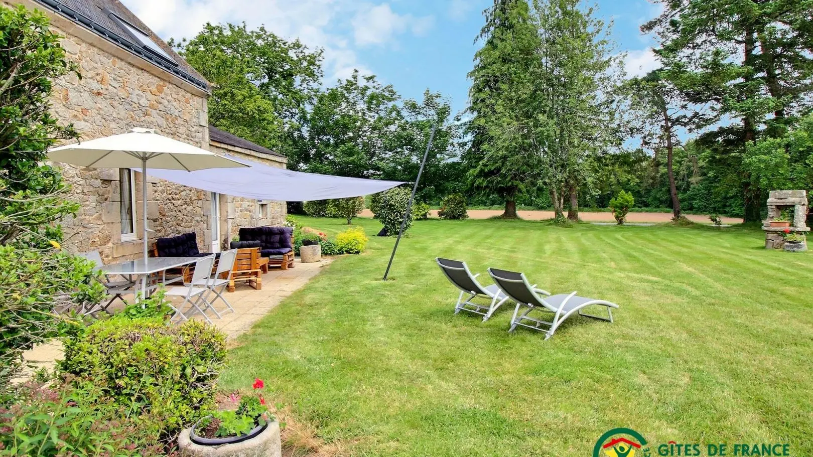 Location vacances_Gîte de Coët Kerven_jardin2_Melrand_Vallée du Blavet©Gîtes de France Morbihan