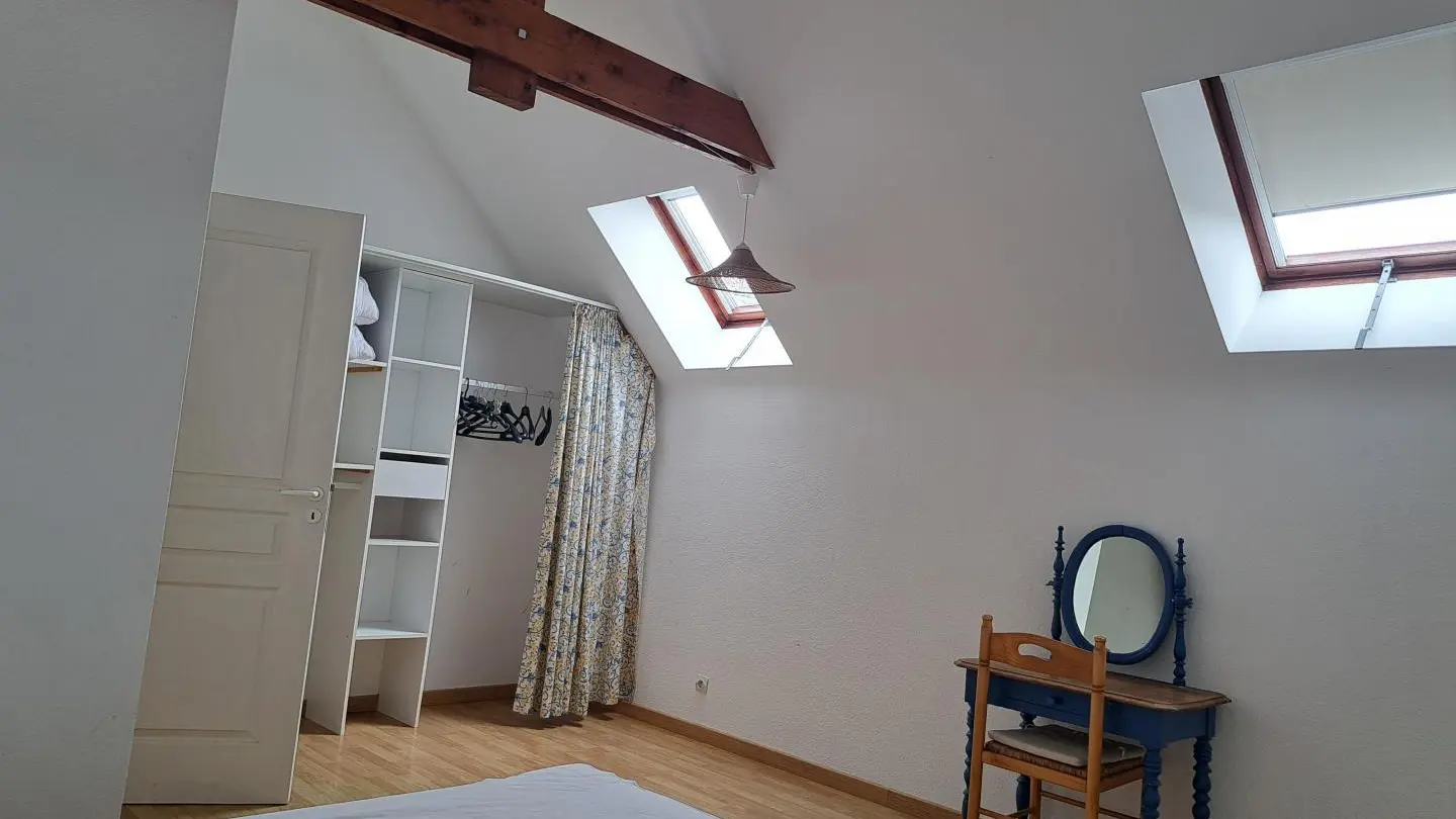 Location vacances_Gîtes du Rhun_Paeonia_chambre1_Pluméliau-Bieuzy©Gîtes de France Morbihan