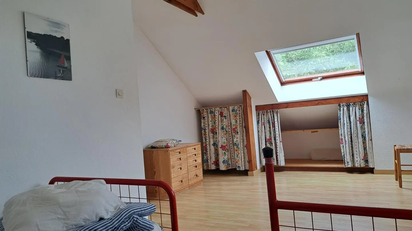Location vacances_Gîtes du Rhun_Paeonia_chambre2_Pluméliau-Bieuzy©Gîtes de France Morbihan