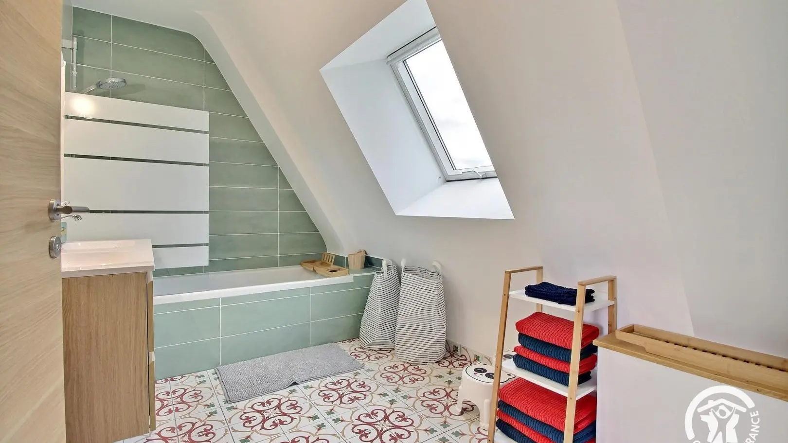 Location vacances_Maisons de l'If_le Cottage_salle de bain_Pluméliau-Bieuzy©GDF Morbihan