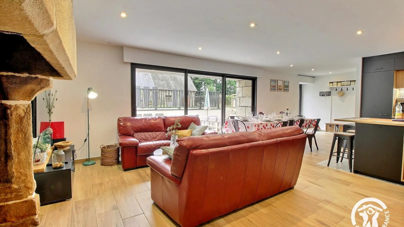 Location vacances_Maisons de l'If_le Cottage_salon_Pluméliau-Bieuzy©GDF Morbihan