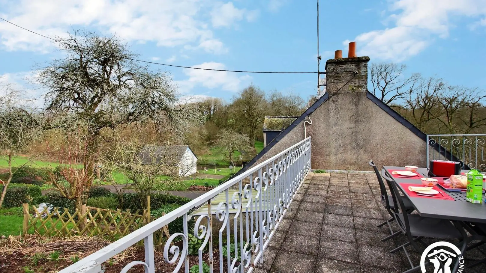 Location vacances_gîte Moulin en duo_terrasse_Pluméliau-Bieuzy©GDF56
