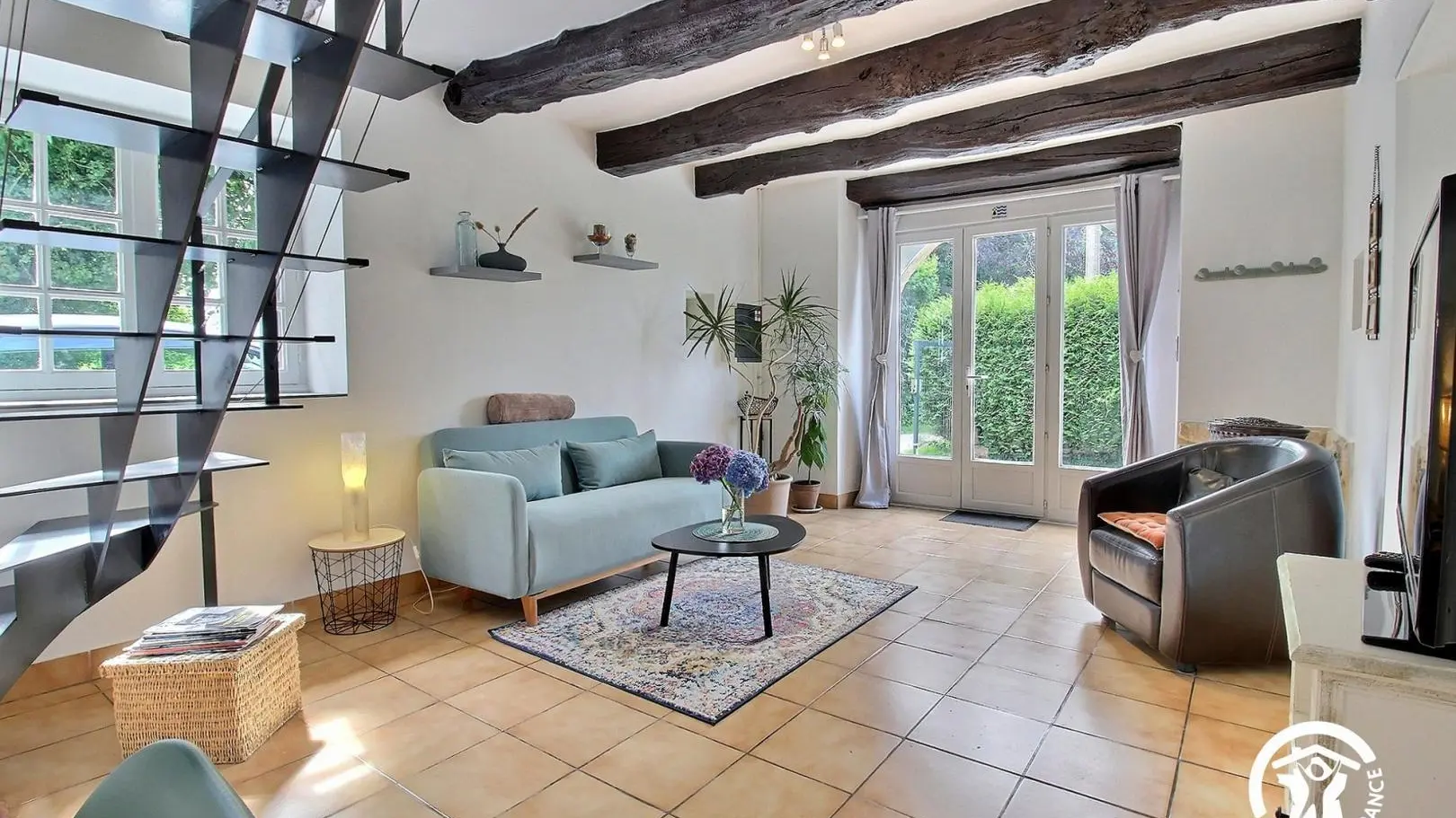 Location vacances_gîte Gwenlo_salon_Saint-Barthélemy_Vallée du Blavet©Gîtes de France