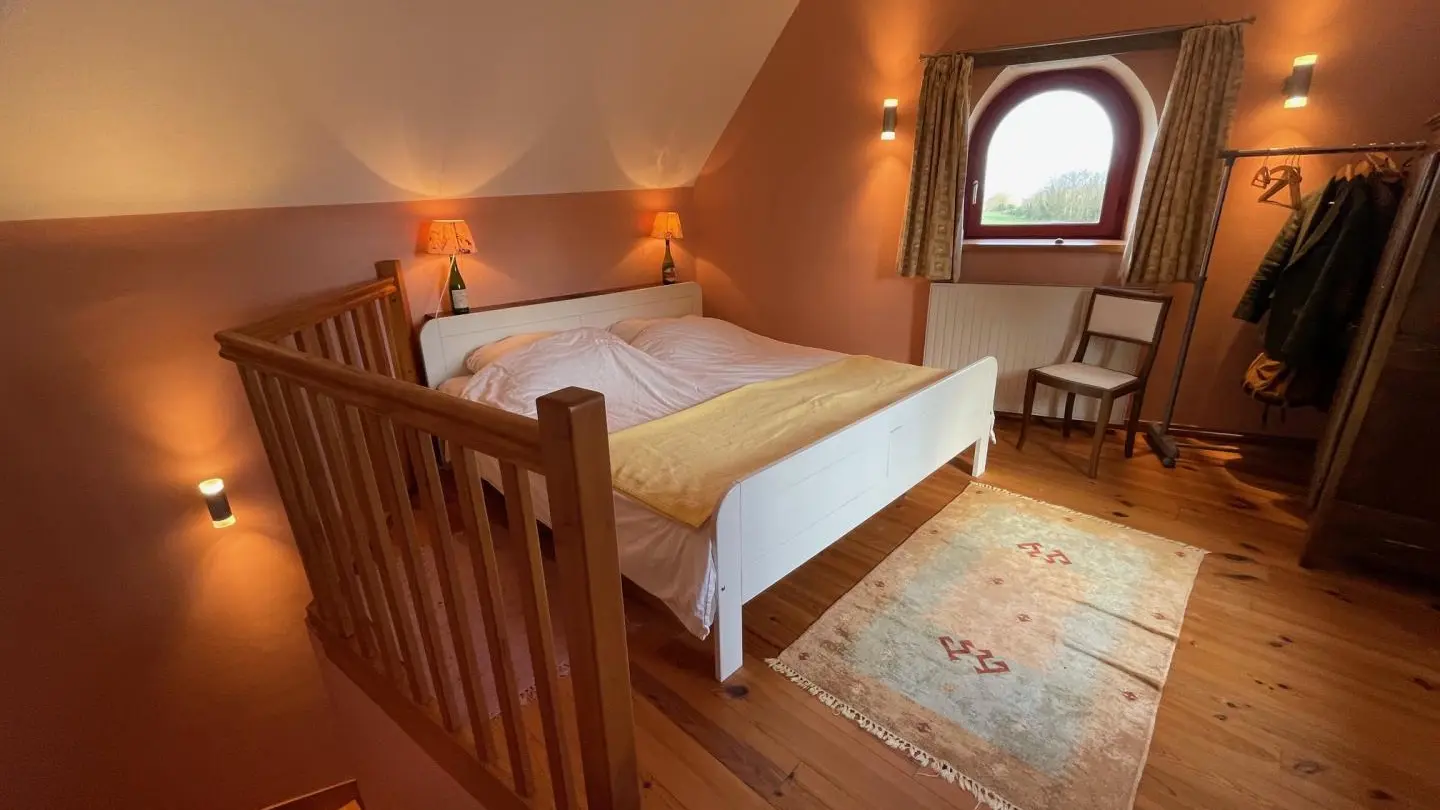 Location vacances_gîte Prad Levreh_chambre2_Melrand_Vallée du Blavet©Gîtes de France Morbihan