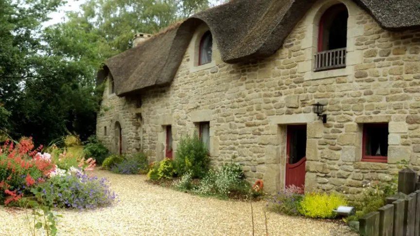 Location vacances_gîte Prad Levreh_façade_Melrand_Vallée du Blavet©Gîtes de France Morbihan
