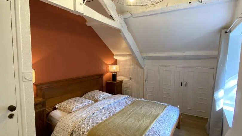 Location vacances_gîte de La Boulaye_chambre1_Pluméliau-Bieuzy©GDF56