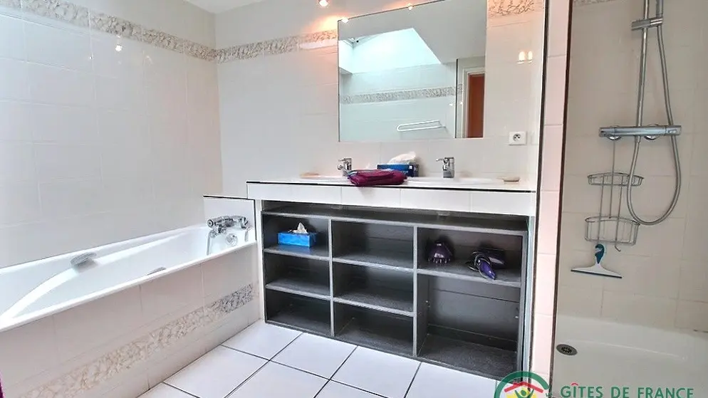 Location vacances_gîte ty Arthur_salle de bain1_La Chapelle-Neuve_Vallée du Blavet©Gîtes de France