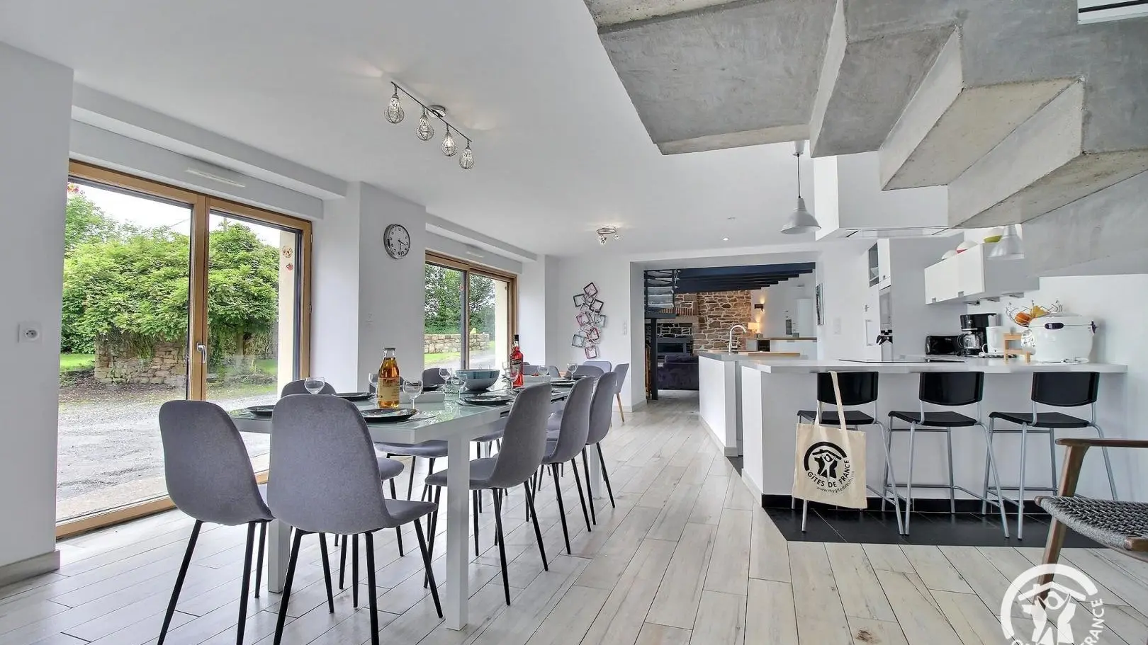 Location vacances_gîte ty Kousket_salle à manger_Baud_Vallée du Blavet©Gîtes de France Morbihan