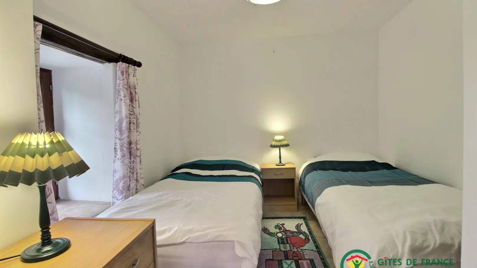 Location vacances_gîtes de Kerabellec_Faisan_chambre2_Baud_Vallée du Blavet©Gîtes de France
