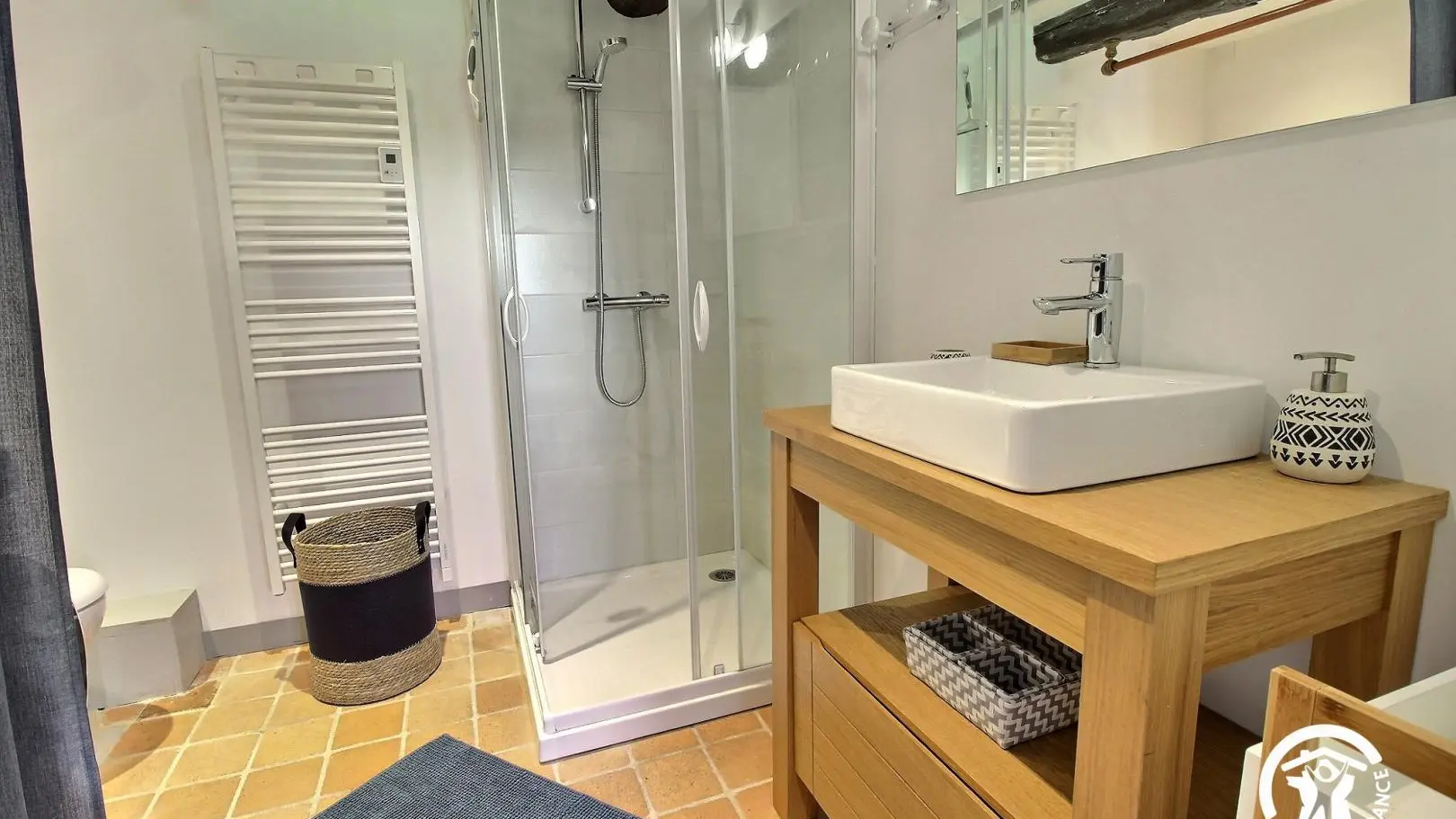Location vacances_gîtes de Kernino_Léontine_douche_Pluméliau-Bieuzy©GDF56