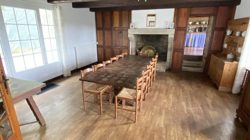 Location_Domaine de Lann Kerhuerh_Hortensia_salle à manger_La Chapelle-Neuve©Gîtes de France 56