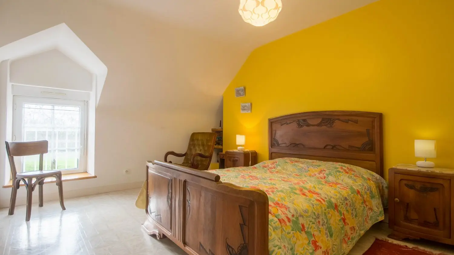 Location_Gîtes de Kerlann_Ty Kaouenn_chambre1_La Chapelle-Neuve©Gîtes de France 56