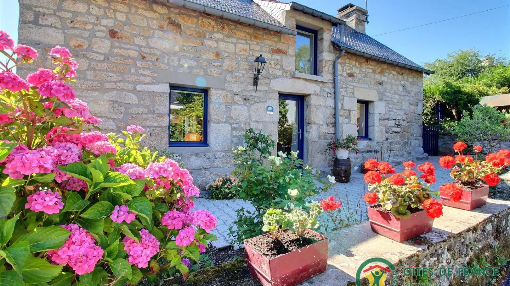 Location_La Maison du Puisatier_façade_Pluméliau-Bieuzy_Vallée du Blavet©Gîtes de France Morbihan