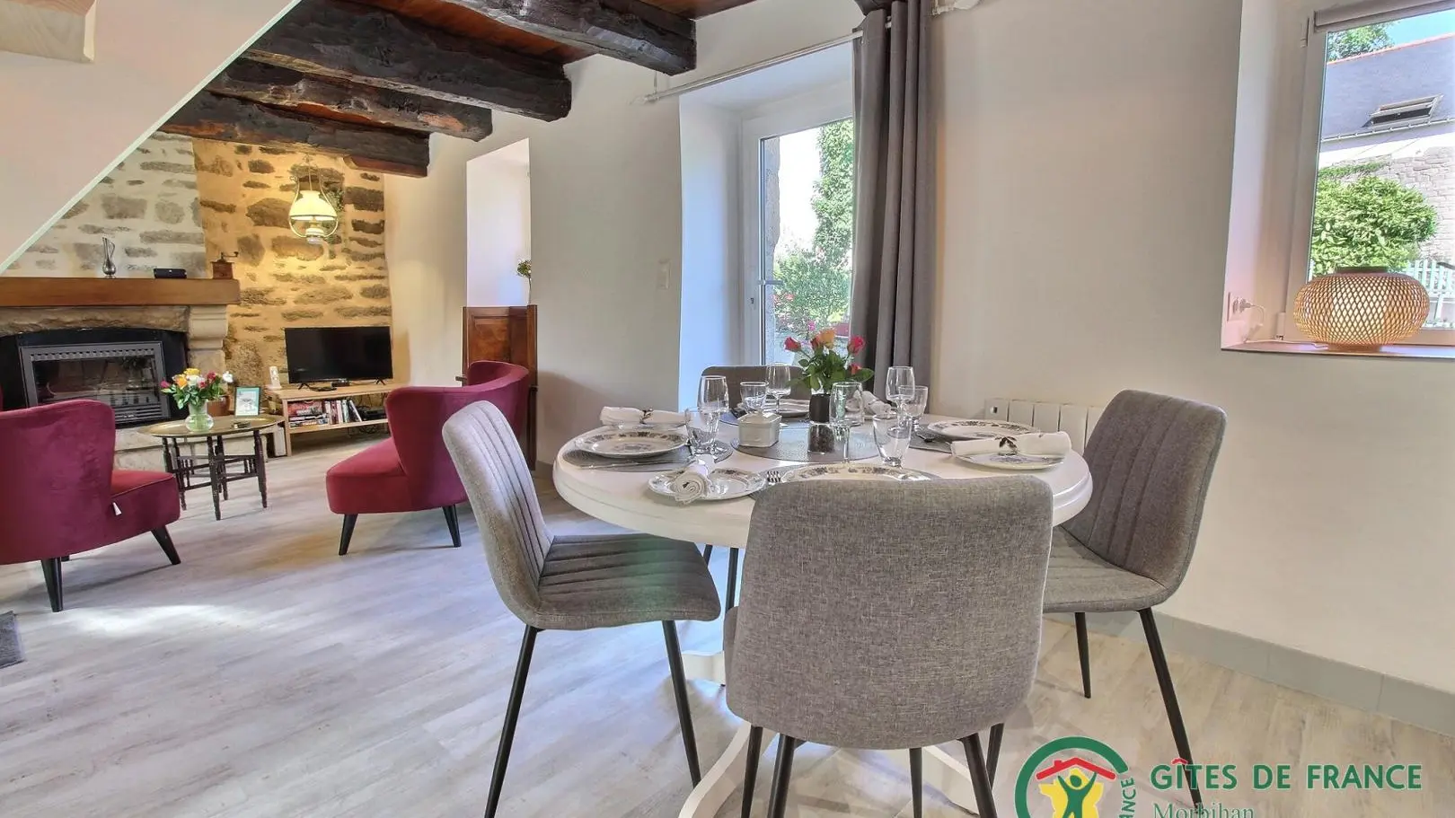 Location_La Maison du Puisatier_séjour_Pluméliau-Bieuzy_Vallée du Blavet©Gîtes de France Morbihan