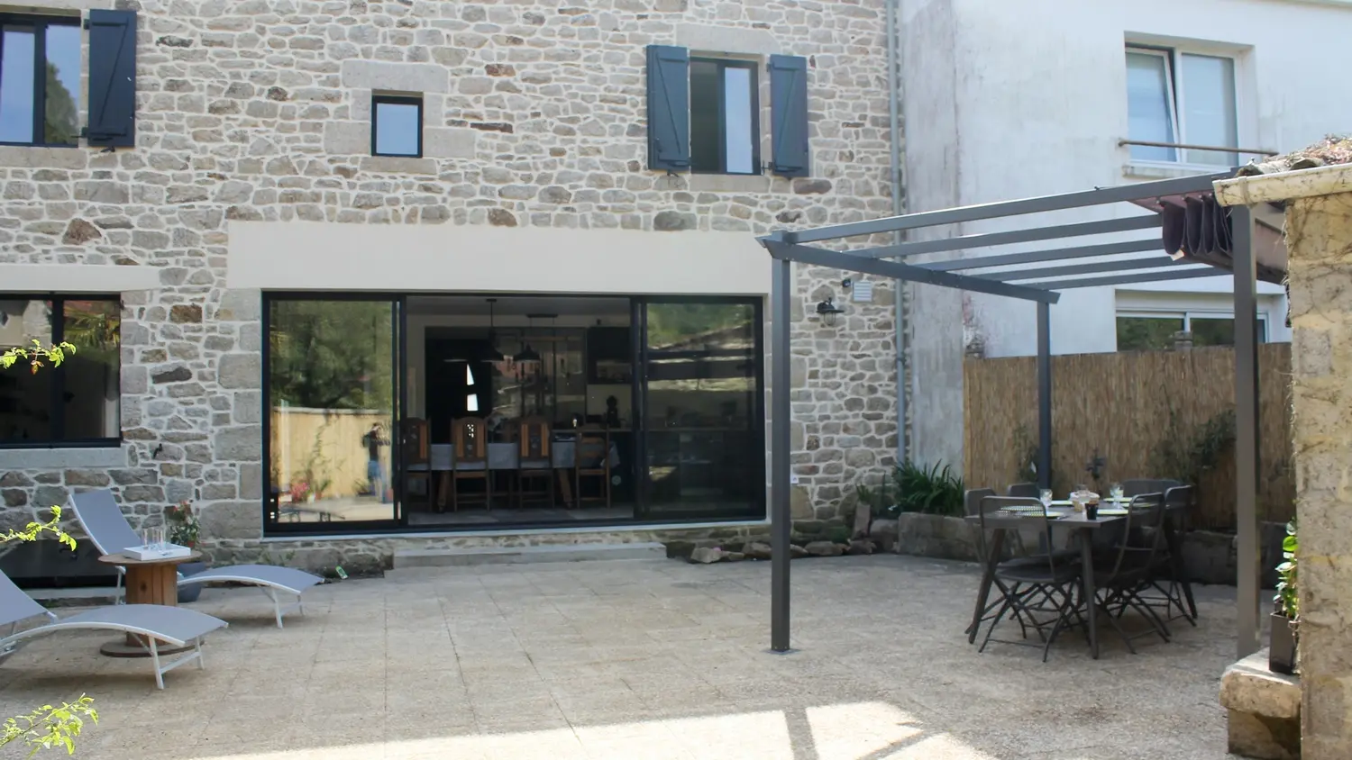 Location_La Maison du Puisatier_terrasse_Pluméliau-Bieuzy_Vallée du Blavet©Gîtes de France Morbihan