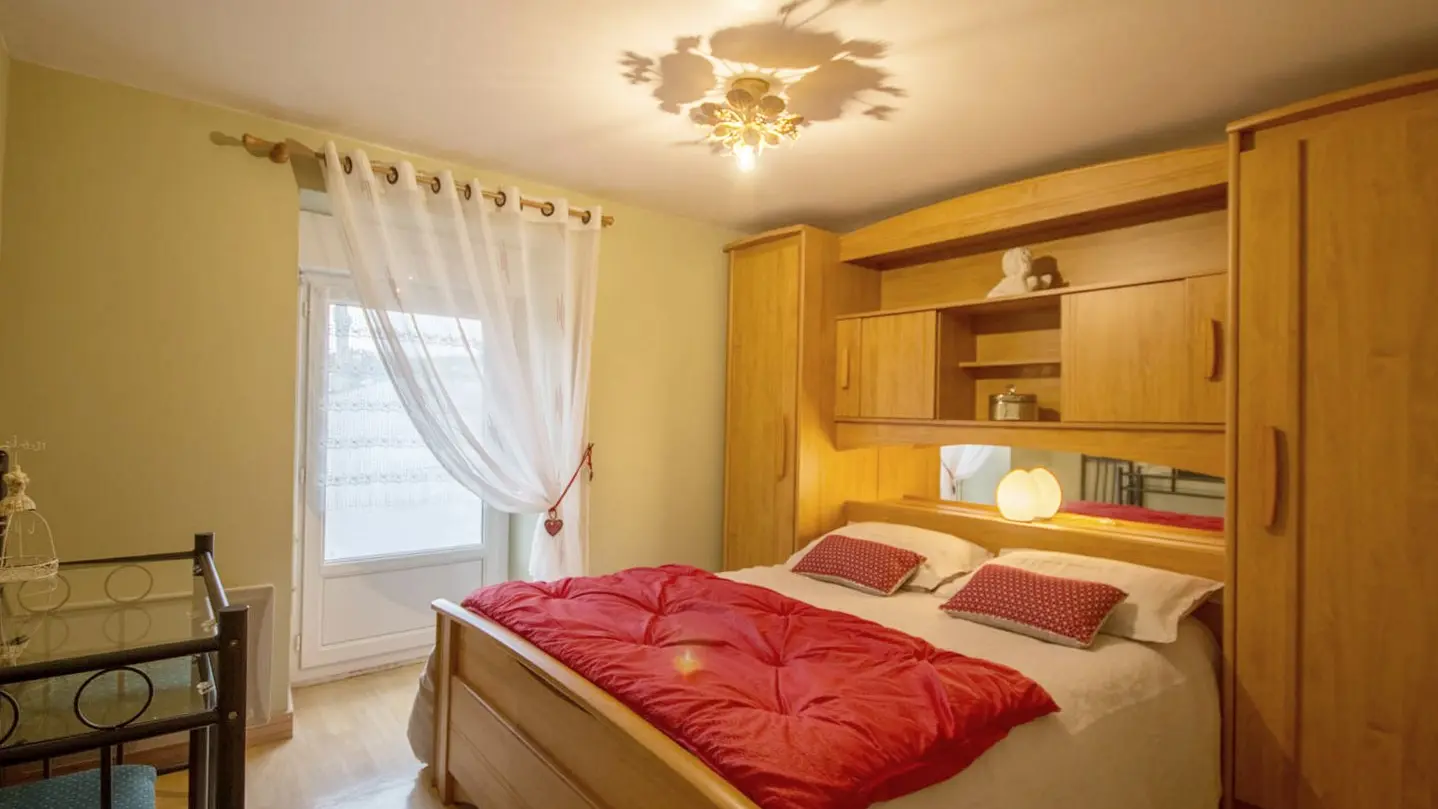 Location_Moulin de Kergouet_chambre1_Pluméliau-Bieuzy_©Gîtes de France Morbihan