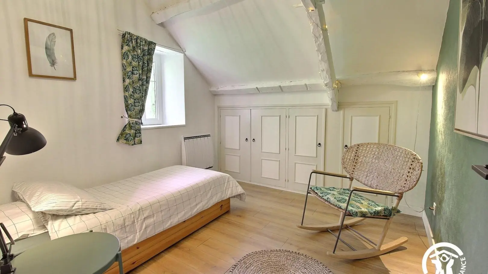 Location_Moulin de Laboulaye_chambre2_Pluméliau-Bieuzy©Gîtes de France 56