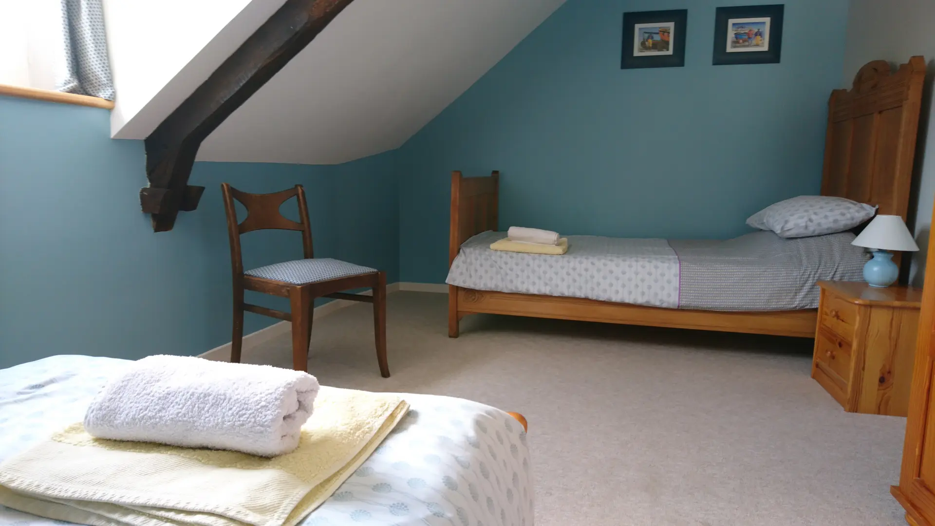 Location_gîte de Clistivan_Hêtre_chambre2_La Chapelle-Neuve_Vallée du Blavet