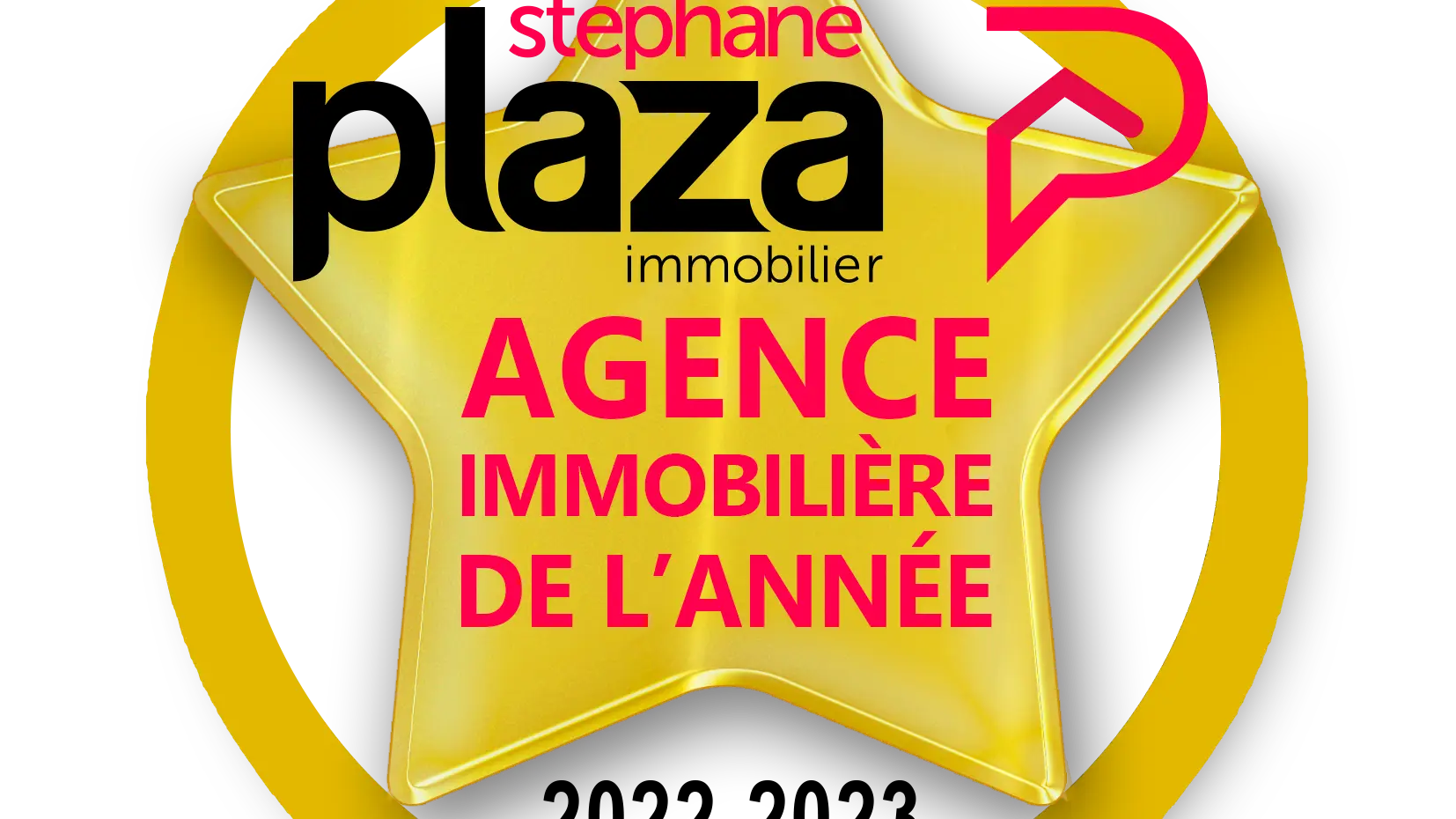 Logo Agence immobilière de l'année 2022 - 2023