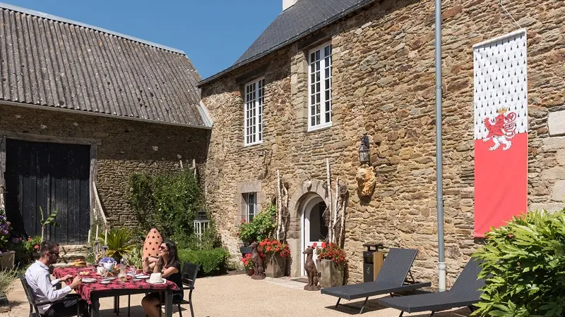 Chambres d'hôtes-Manoir Desnachez-Taupont-Destination-Brocéliande-Bretagne