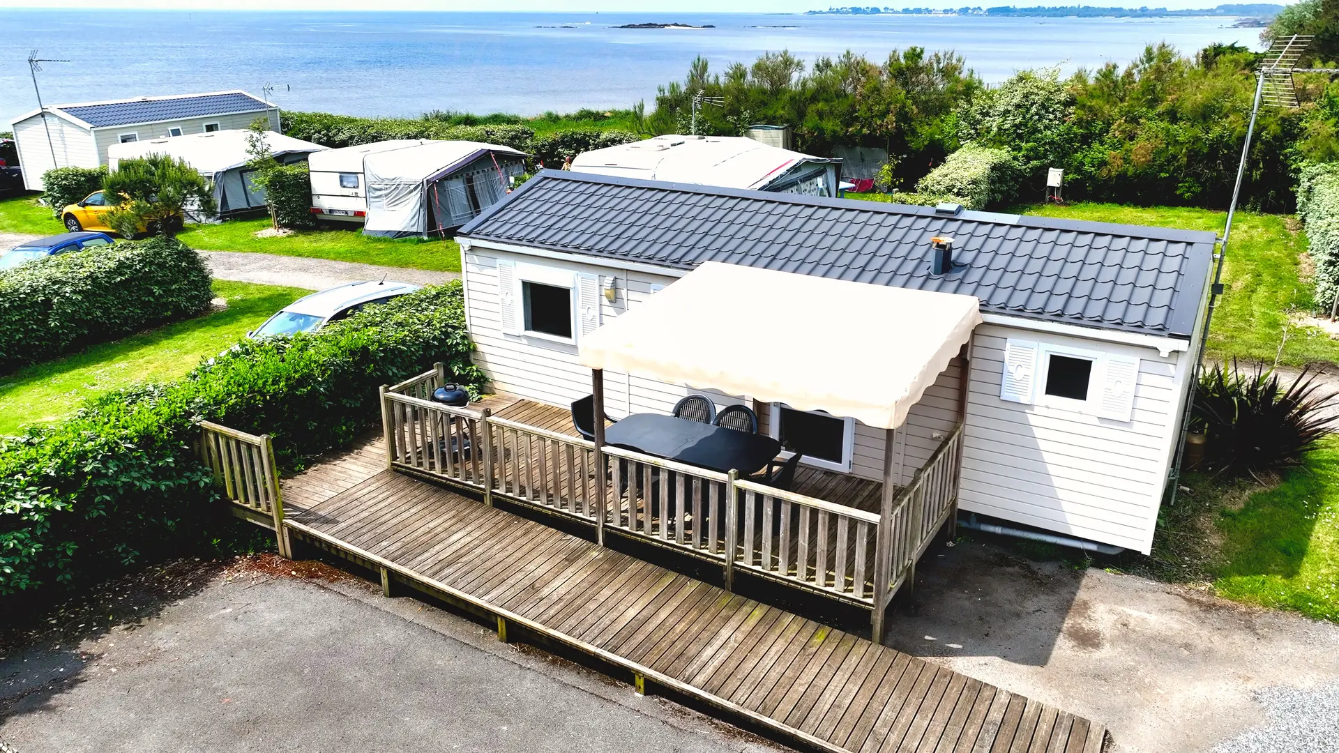 Mobil home PMR - Camping Les Goélands à Ambon