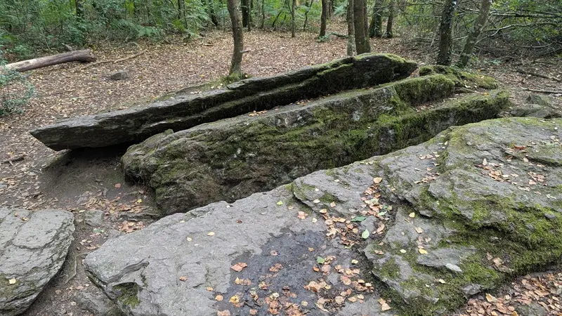 tombeau du géant - site légendaire - brocéliande - Morbihan
