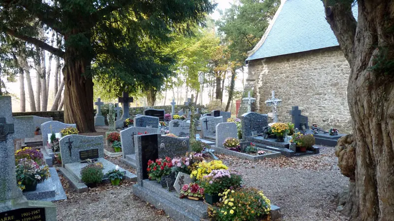 Pleucadeuc chapelle St Barthélémy cimetière