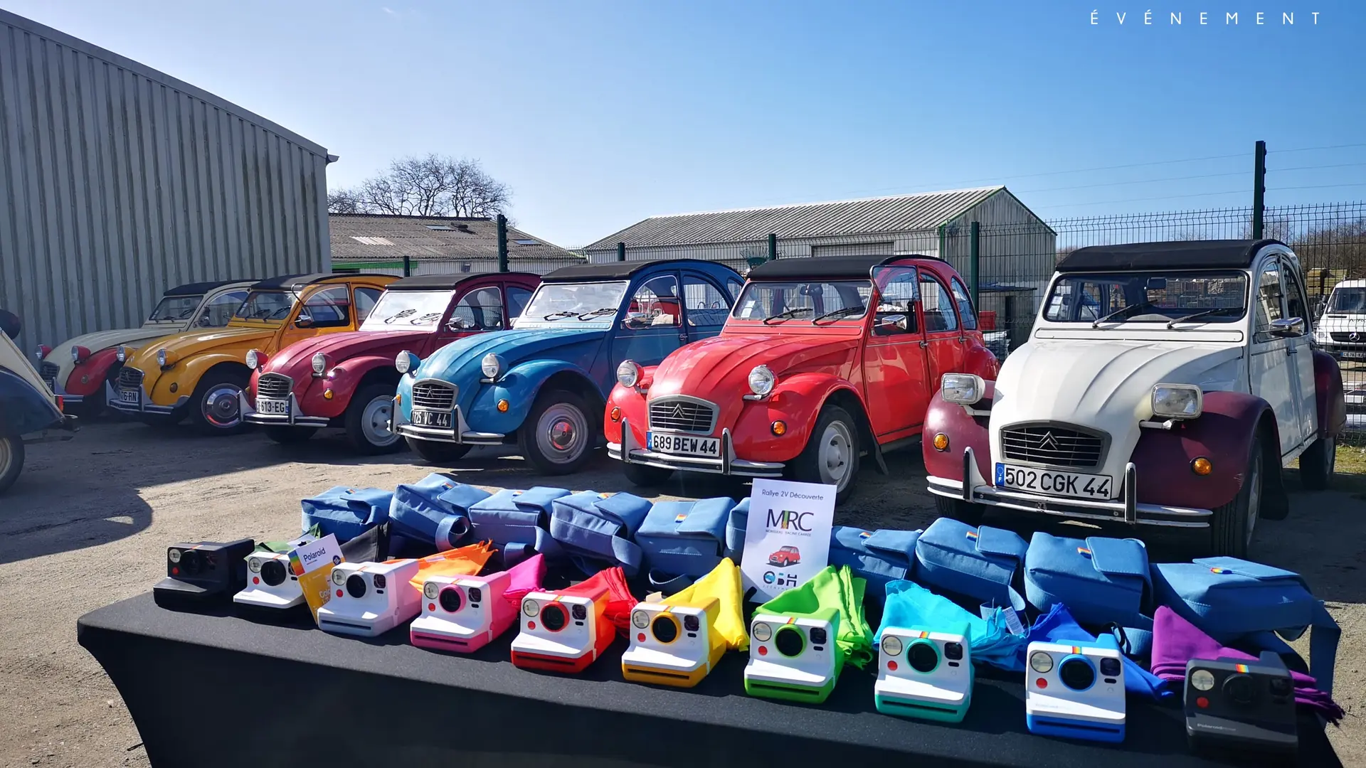 RALLYE 2CV POLAROID