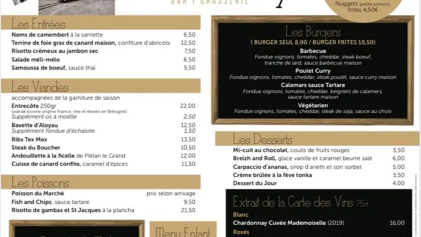 Restaurant-Tramway-Guer-menu