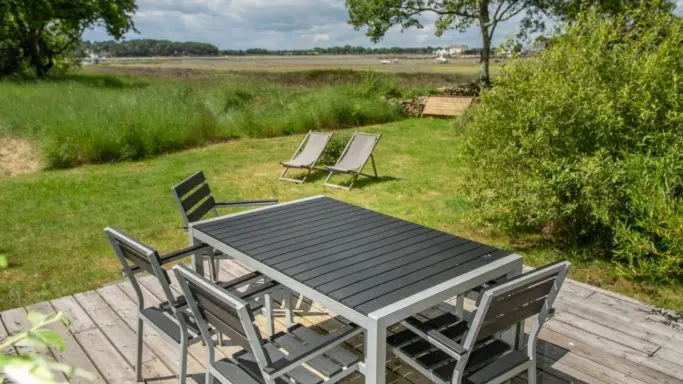 Gîte La Petite Presquile - Terrasse vue sur la Ria d'Étel