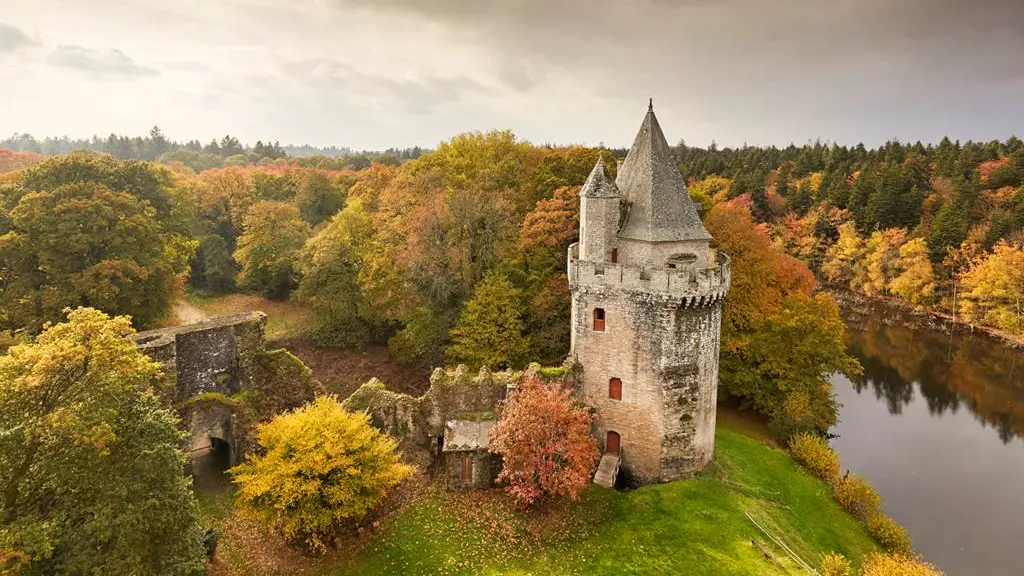 Forteresse de Largoët-Elven-Golfe-du-Morbihan-Bretagne sud