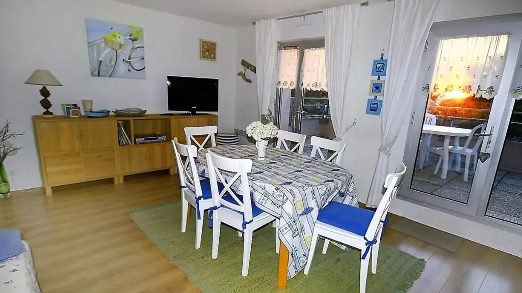 Clévacances - Meublé 56MS0229 - LES JARDINS DU CROUESTY ARZON Morbihan : Grand duplex de 66 m2, calme, lumineux et accueillant, port, océan, plages, golfe du Morbihan, thalasso........ - Arzon - Morbihan Bretagne Sud