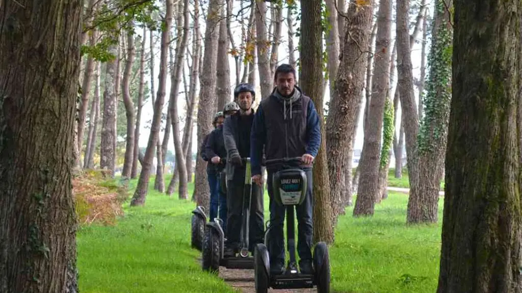 Mobilboard Carnac / Quiberon balade Segway en forêt