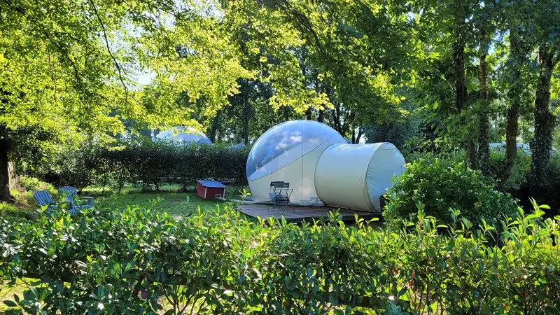 Bubble room - Hébergements insolites - Camping des Cerisiers - Guillac - Morbiha