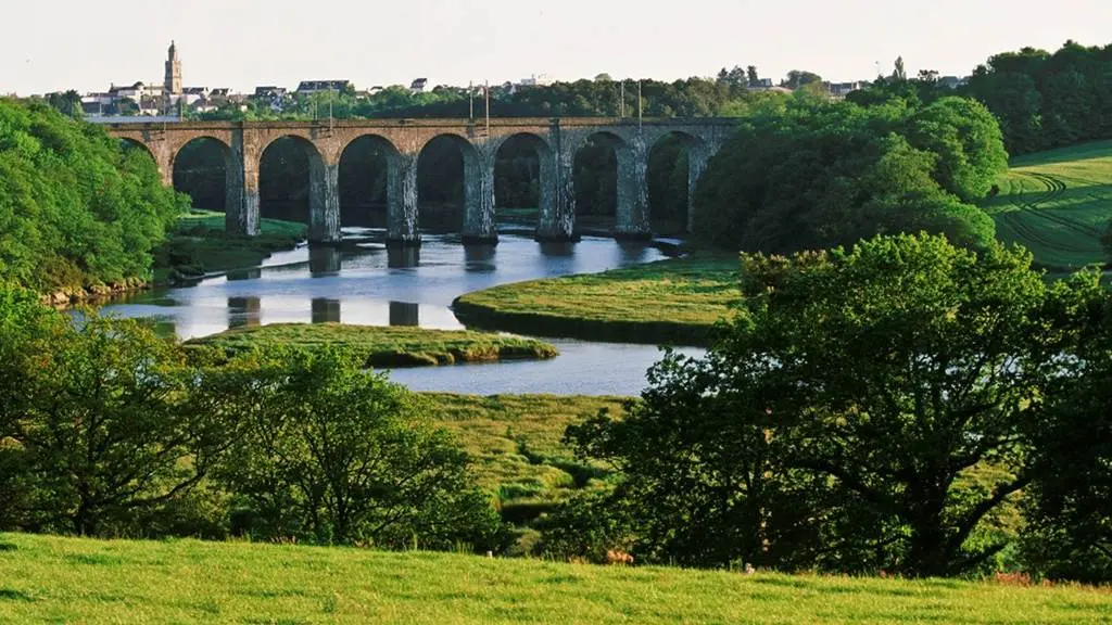 Rivière du loch morbihan bretagne sud