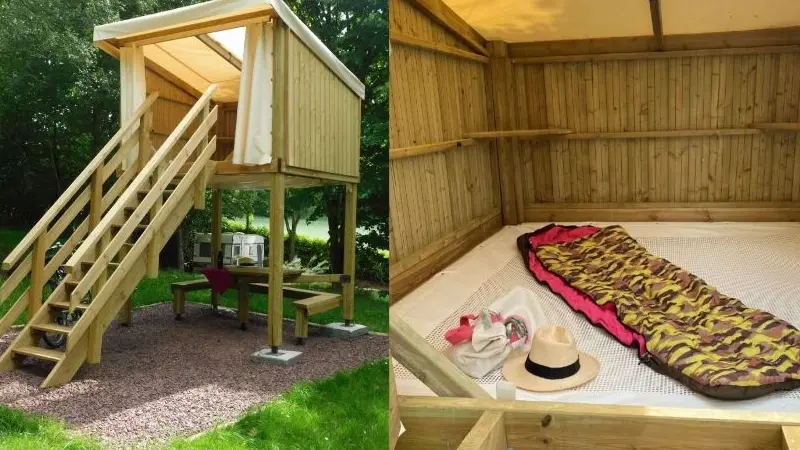 Cabane - Campétoile - Domaine de Kerelly - Guégon - Josselin