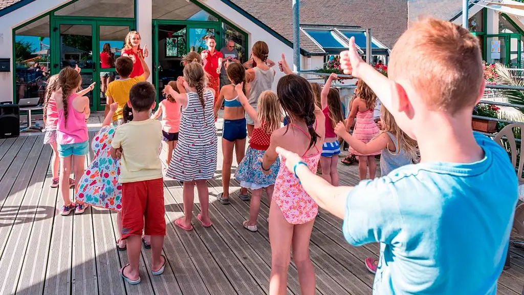 Le club enfants au camping Mané Guernehué