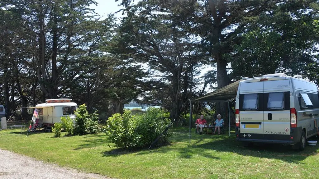 Des emplacements vue sur la mer